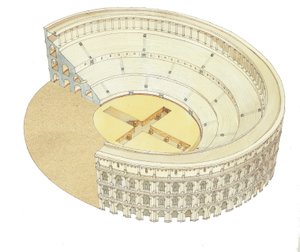 Römisches Amphitheater von Fernando Aznar Cenamor